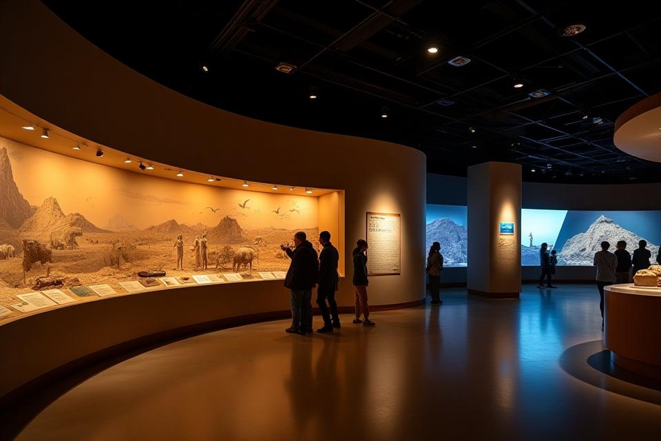 تصميم داخلي لمعرض أسرار النيل